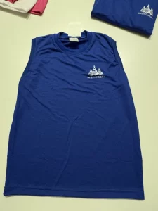 Regata Azul - uniforme Projeto Parque