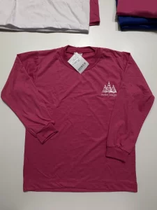 Camiseta M.L. Rosa - uniforme Projeto Parque