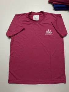 Camiseta M.C. Rosa - uniforme Projeto Parque