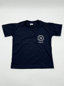 Camiseta M.C.Azul Marinho - uniforme Appez
