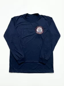 Camiseta M.L Azul Marinho (Pv) - uniforme Dom Henrique
