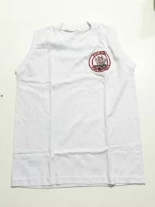 Regata Nadador Adulto Branca - uniforme Dom Henrique