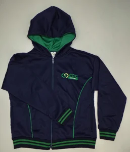 Blusão de Helanca Flanelada - uniforme Coc Vila Yara