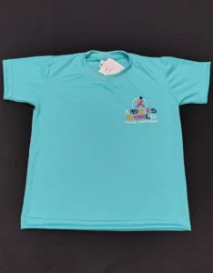 Camiseta M.Longa Verde - uniforme Kiddies World