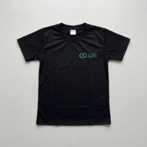 Camiseta Baby M.C.Infantil Preta - uniforme Coc Vila Yara