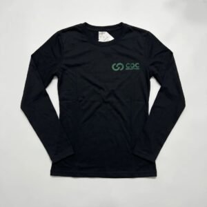 Camiseta Baby M.L.Adulto Preto - uniforme Coc Vila Yara