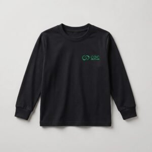 Camiseta M.L.Preta Pv - uniforme Coc Vila Yara