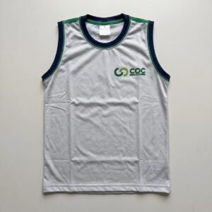 Regata Machão Cinza Pv - uniforme Coc Vila Yara