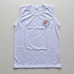Regata Machão Branca - uniforme Educativa