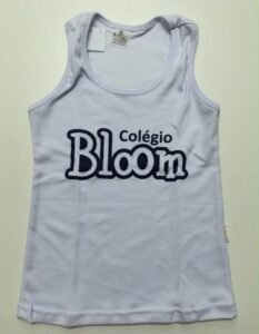 Regata Branca - uniforme Colégio Bloom Barueri