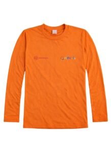 Camiseta M.L.Laranja - uniforme Crideal
