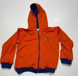 Blusão de Helanca S/Flanela (Laranja) - uniforme Crideal