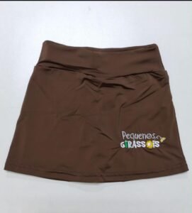 Short Saia - uniforme Pequenos Girassóis