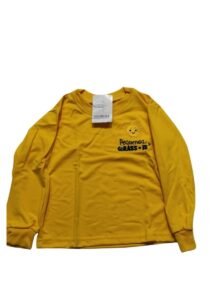 Camiseta M.L.Amarela - uniforme Pequenos Girassóis