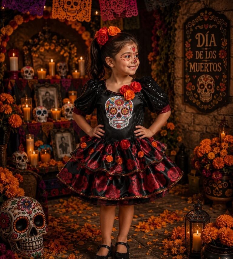 Fantasia Día de los Muertos - Tuck Confecções